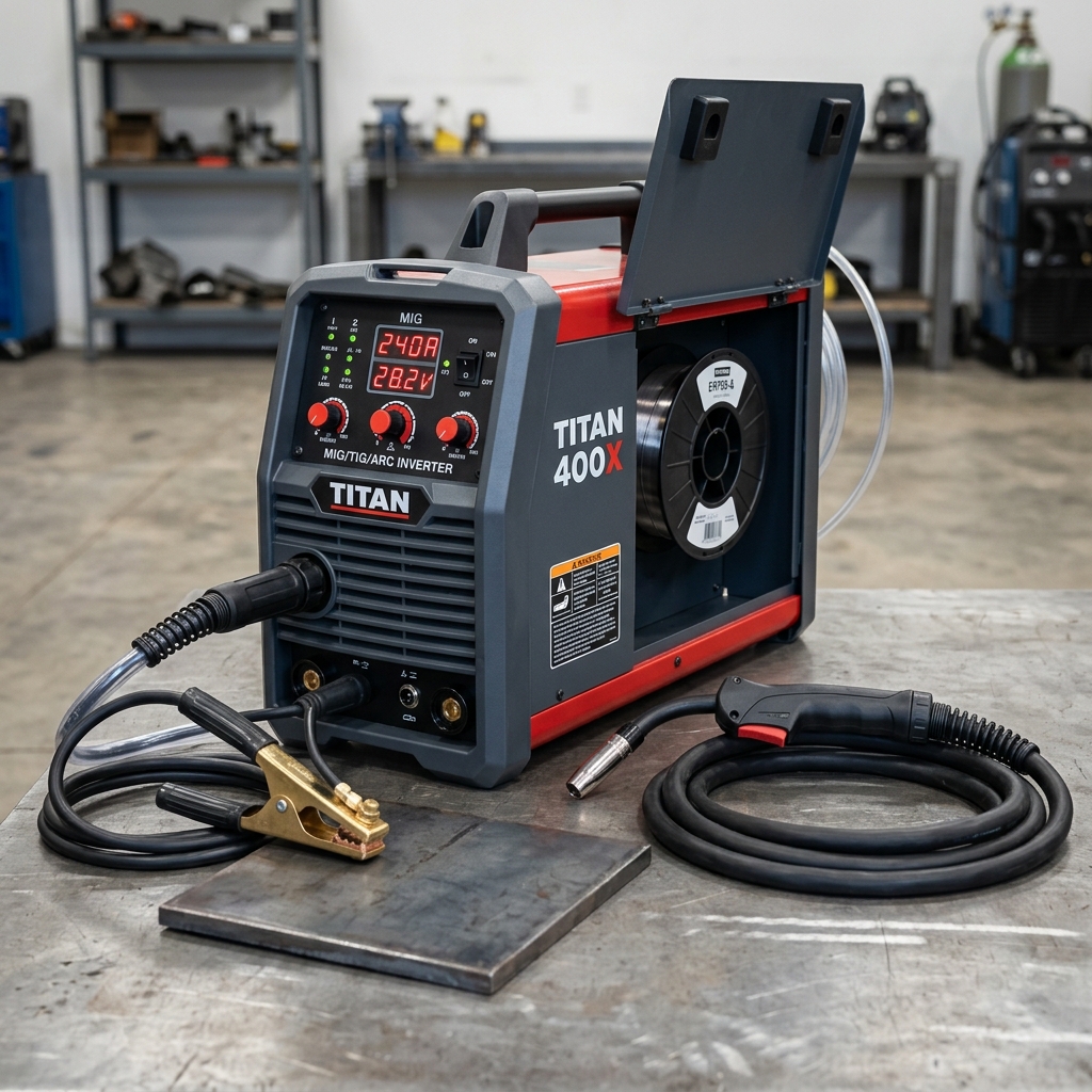 Heavy-duty inverter arc MIG TIG welding machine